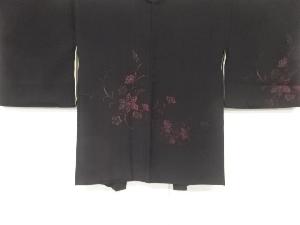 草花模様織り出し絵羽織